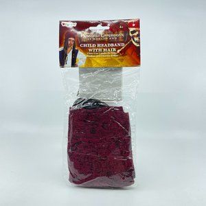 BOYS JACK SPARROW BANDANA HEADBAND WIG COSTUME DRESS